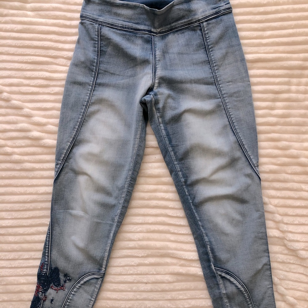 Desigual Denim Leggings, M